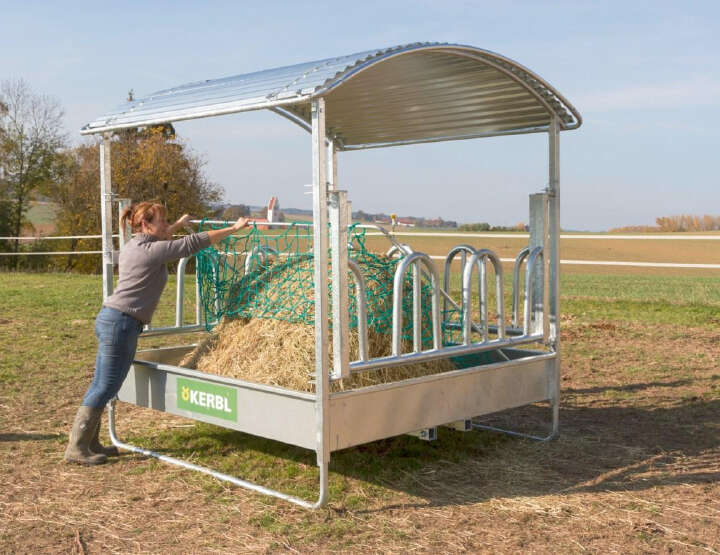 KERBL Rahmen für Futtersparnetz